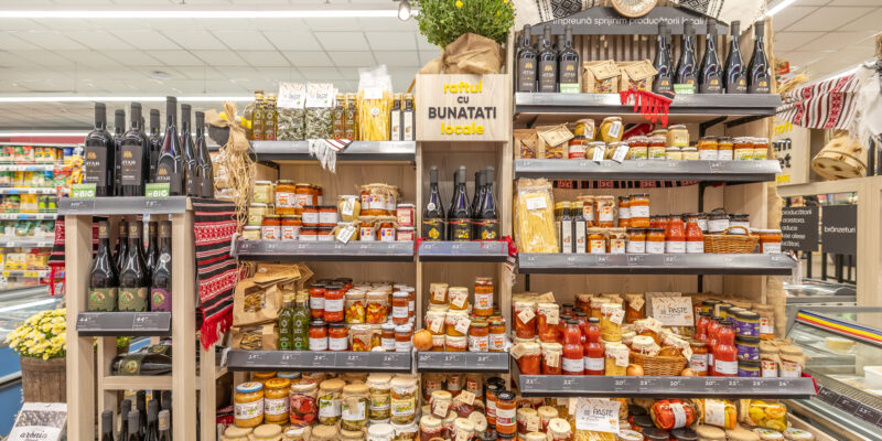 Raftul cu Bunătăți Locale este de acum și în București