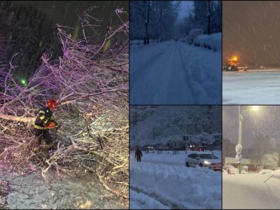Meteorologii anunță noi coduri de vreme severă până mâine. Zonele în care va mai ninge și va fi viscol