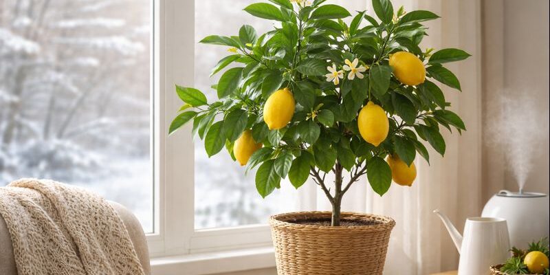 Lămâiul din ghiveci: cum îl îngrijești ca să treacă cu bine peste iarnă